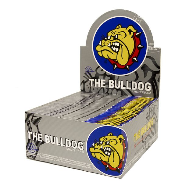 The Bulldog King Size Slim Papers Dnnes Zigarettenpapier
