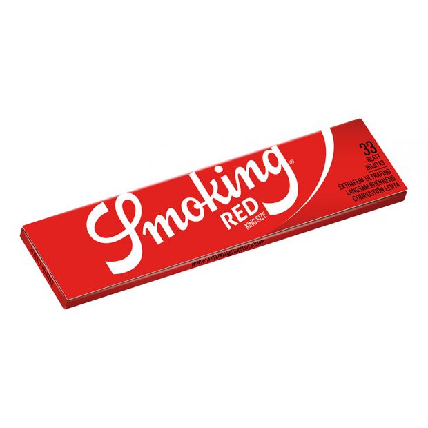 Smoking Red King Size Papers Blttchen Rot 10 Booklets