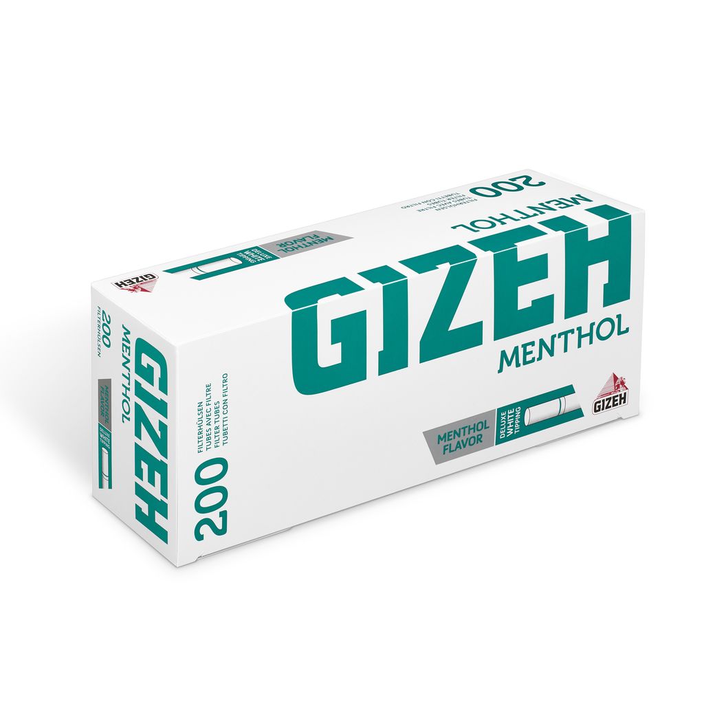 Gizeh Menthol Hülsen Zigarettenhülsen mit Mentholfilter - Paperguru.d, 8,29  €