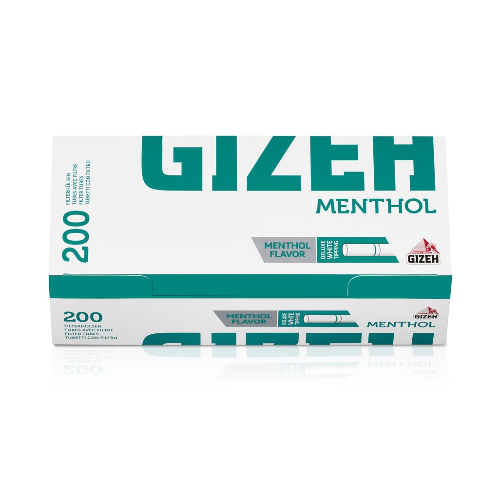 Gizeh Menthol Filter Tubes 100s