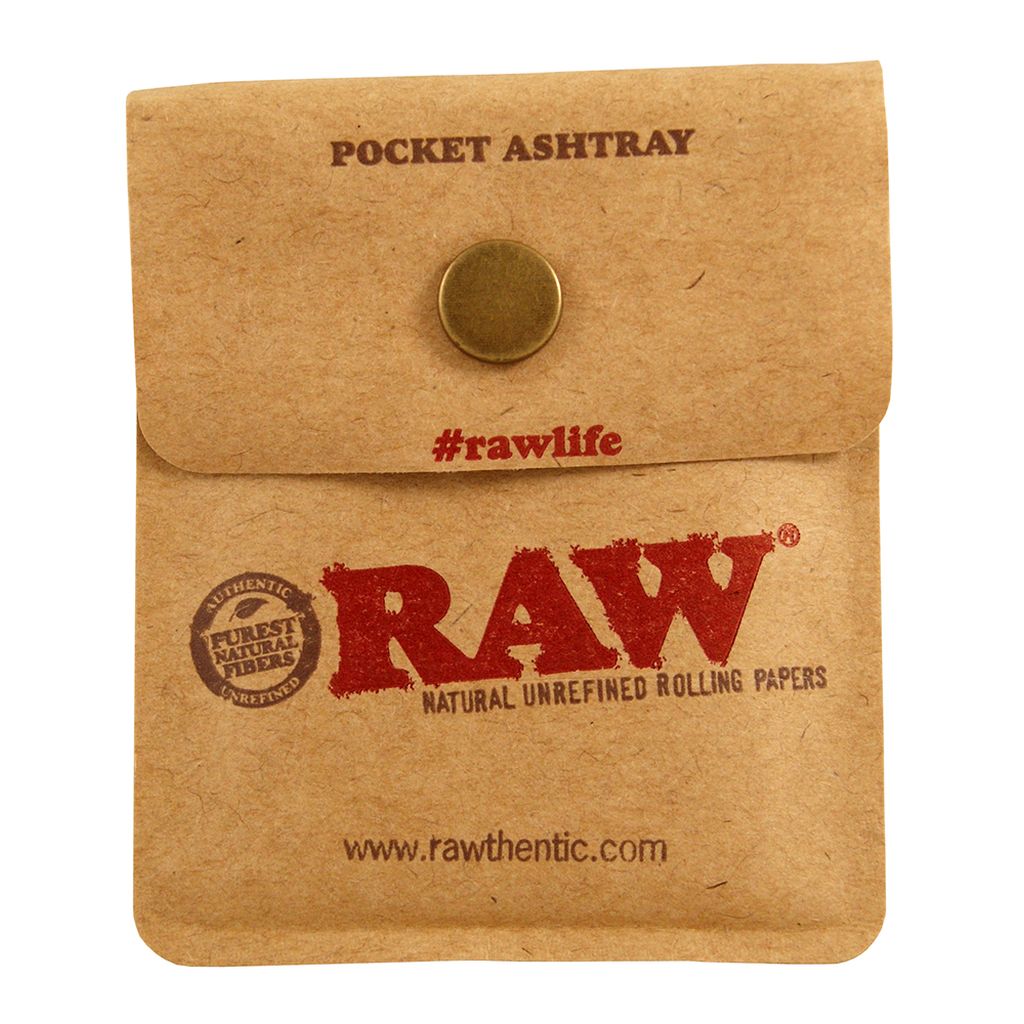RAW Pocket Ashtray Taschenaschenbecher für Unterwegs - Paperguru