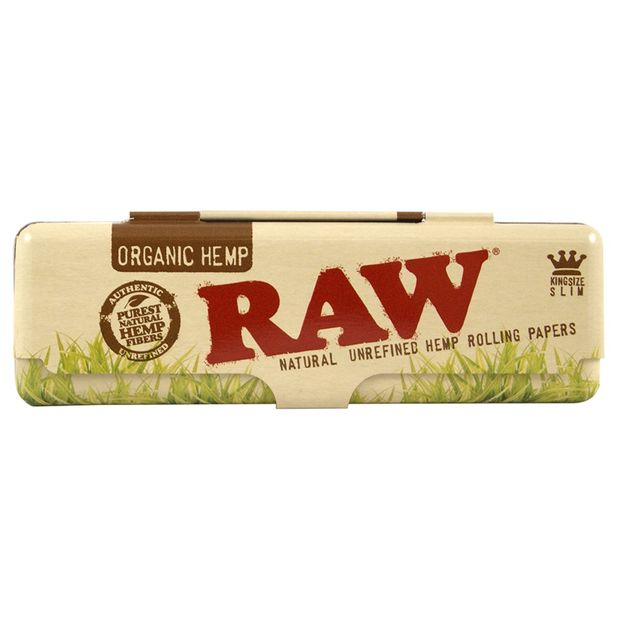 RAW Organic Metalletui 110mm fr Kingsize Papers 6 Metalletuis