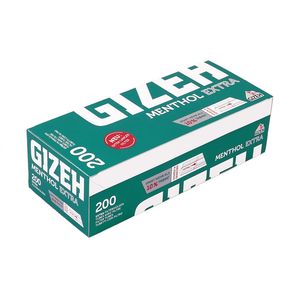 GIZEH Menthol EXTRA 5 x 200er Filterhülsen