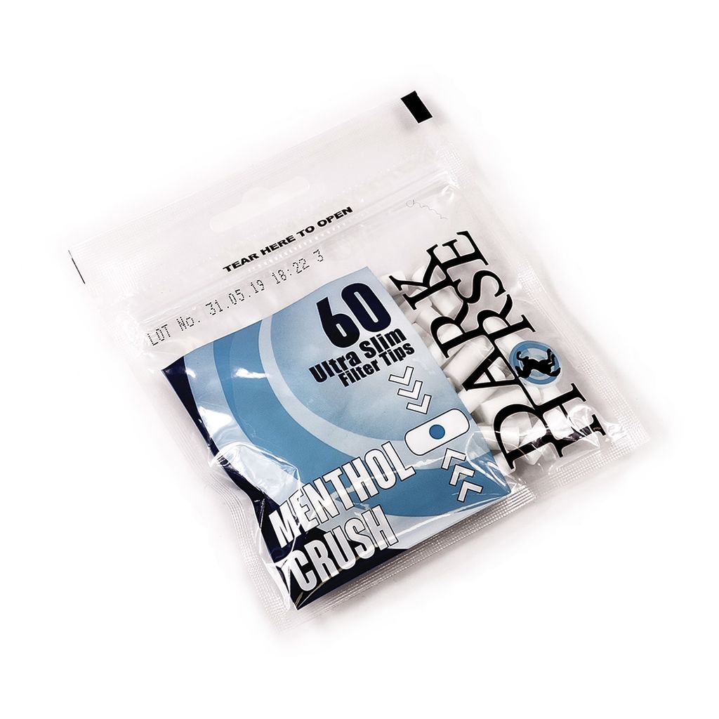 Dark Horse Ultra Slim Filter Tips Menthol Crush, 6 mm, 60 Filters