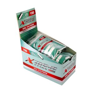  Smoking Menthol Slim Filters, 120 per bag, 6 x 15 mm, 5 bags  (600 filters) : Health & Household