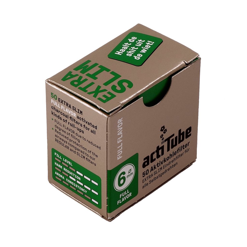 40-pack actiTube Tune activated carbon filter, 8 mm diameter, ceramic, 9,29  €