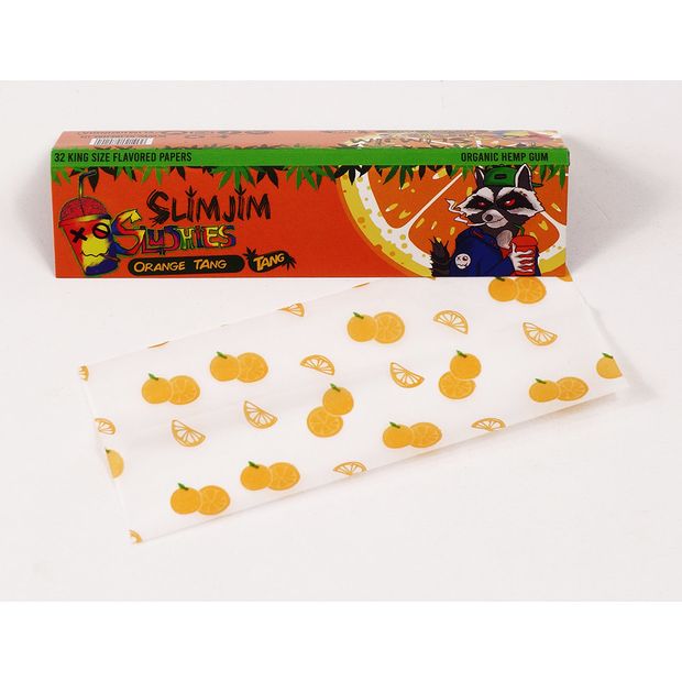 Slim Jim Slushies Papers Orange Tang Flavored King Size Slim Paper 2249 1907