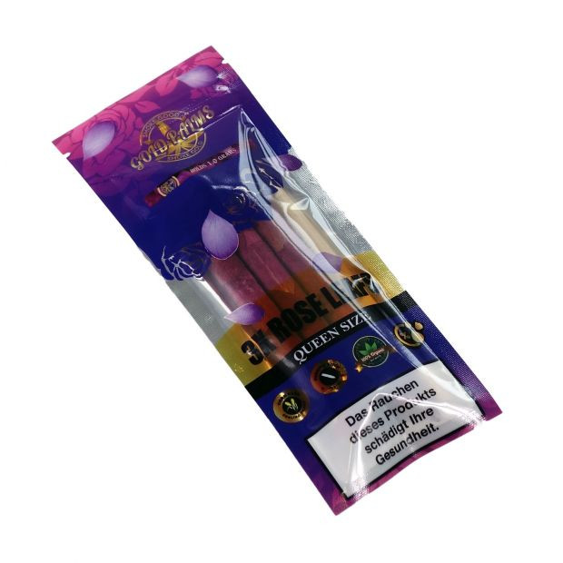 GOLD PALMS Rose Petal Blunt Rolls, 3 Stck pro Packung 1 Packung