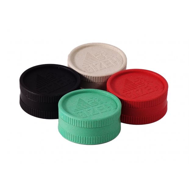 GIZEH Hemp Grinder MIX, 2 parts, 55mm hemp plastic