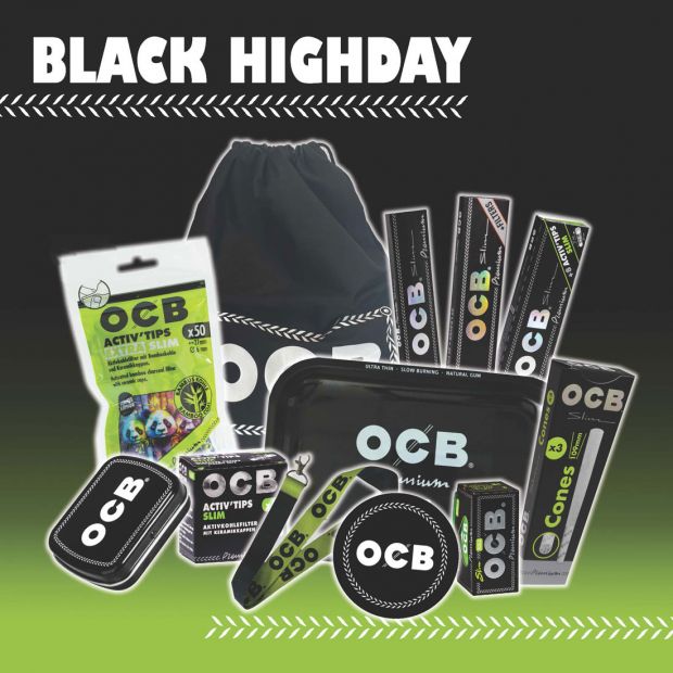 OCB BLACK FRIDAY Aktionsbeutel Black