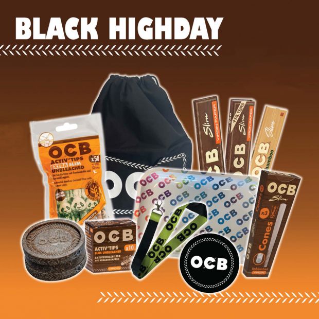 OCB BLACK FRIDAY Aktionsbeutel Unbleached