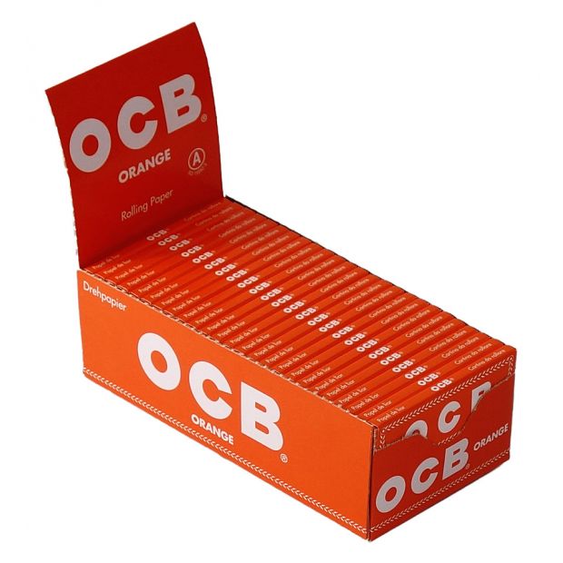 OCB Orange Regular kurzes Zigarettenpapier